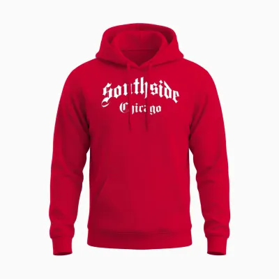 Southside Chicago Throwback Unisex Hoodie - Red