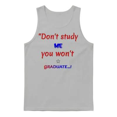 Funny Quite Unisex Tank Top - Ash