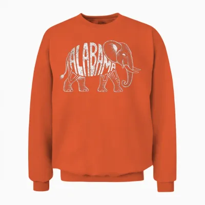 Alabama Retro Vintage Unisex Sweatshirt - Orange