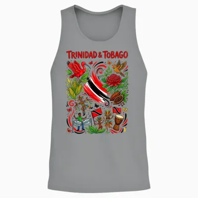 Trinidad Und Tobago Unisex Tank Top - Sport Grey