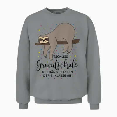 5. Klasse Realschule Gymnasium/grundschule Abschluss 2026 Unisex Sweatshirt - Sport Grey