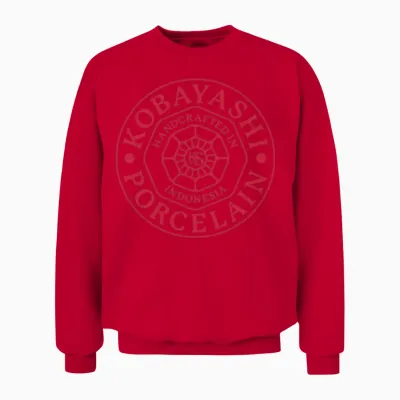 Kobayashi Porcelain Funny Movie Unisex Sweatshirt - Red