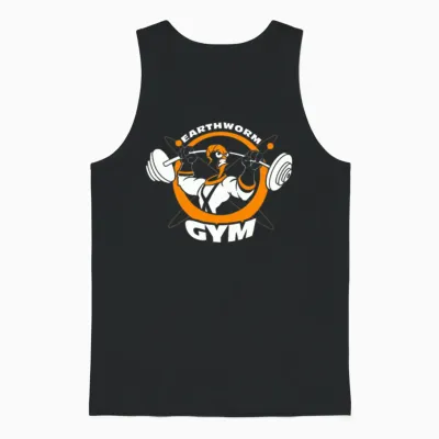 Earthworm Gym Unisex Tank Top - Black