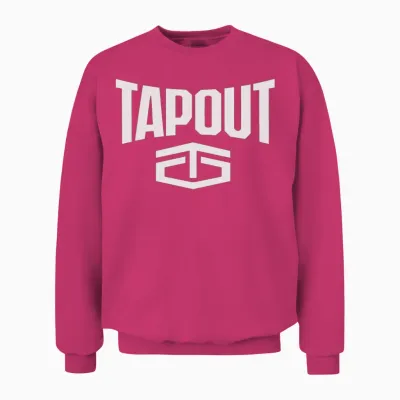 Tapout Logo New Unisex Sweatshirt - Heliconia