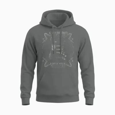 Stevie Ray Vaughan - Blues Rock Music Guitar Unisex Hoodie - Graphite Heather