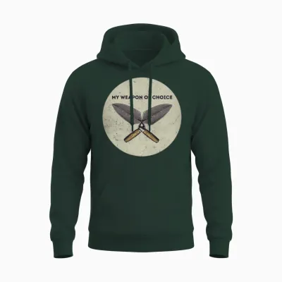 Funny Archaeology Weapon Unisex Hoodie - Forest