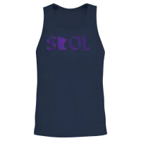 Skol Viking Unisex Tank Top - Navy – 2