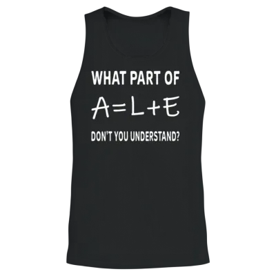 Funny Tax Accountant Bookkeeper Unisex Tank Top - Black