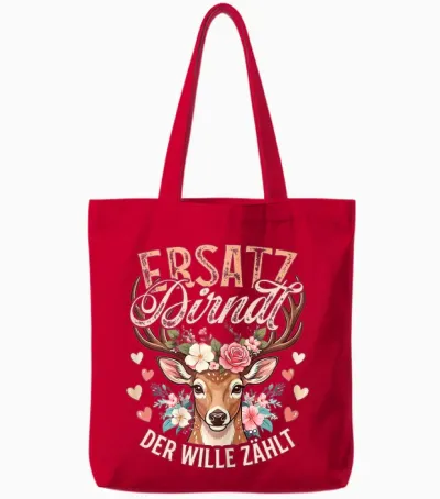 Trachtenshirt Damen Dirndl Shirt Passend Für Oktoberfest Tote Bags - Red