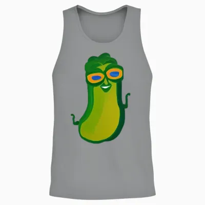 Le Chini Unisex Tank Top - Sport Grey
