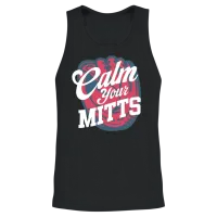 Calm Your Mitts Unisex Tank Top - Black – 2