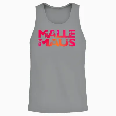 Malle Maus - Mallorca Party Outfit Junggesellinnenabschied Unisex Tank Top - Sport Grey