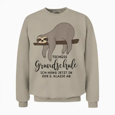 5. Klasse Realschule Gymnasium / Grundschule Abschluss 2026 Unisex Sweatshirt - Sand