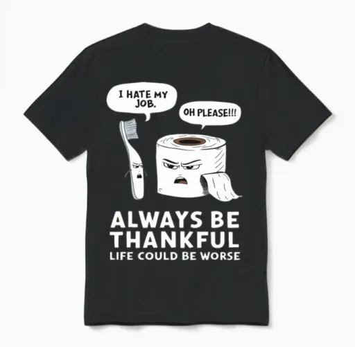 Toilets Humor Toilet Joke for a Toilet Joke Unisex T-Shirt in Black