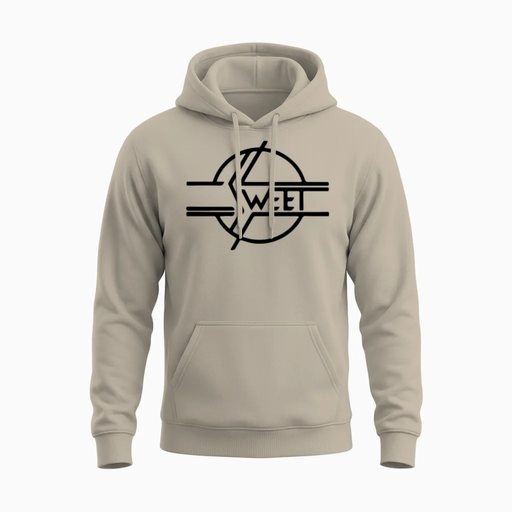 New the Sweet Band Glam 70s Classic Rock Band Men Unisex Hoodie in Sand