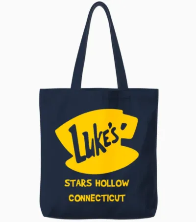 Lukes Diner Tote Bags - Navy