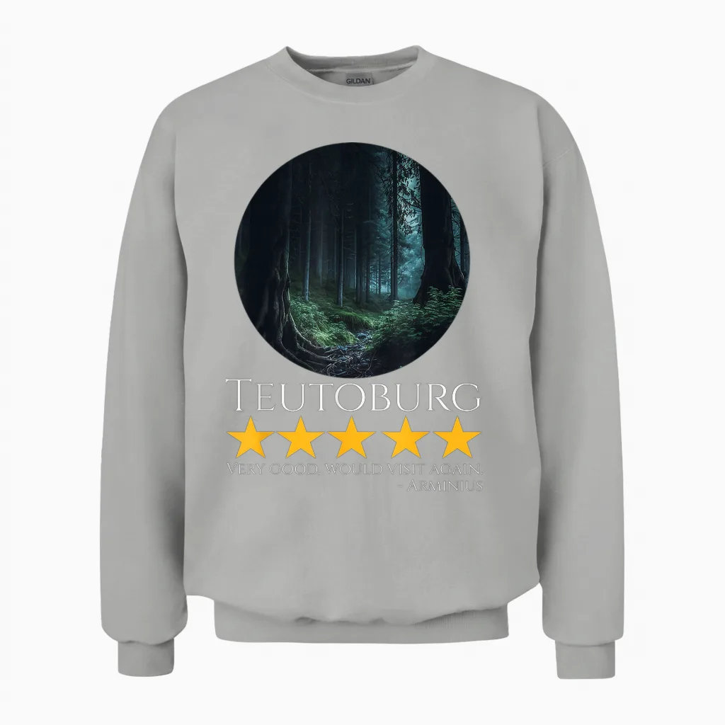 Altes Rom & Deutsche Geschichte Meme - Teutoburg - Arminius Unisex Sweatshirt in Ash