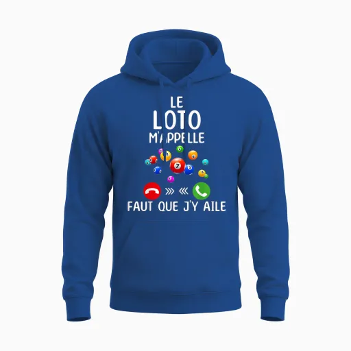 I Can't Have Loto Unisex Hoodie - Royal