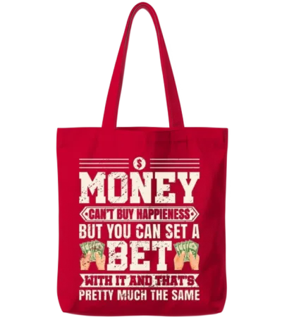 Parlay Sports Betting Tote Bags - Red