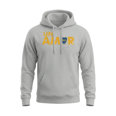 Club Atletico Boca Juniors El Mejor Papa Unisex Hoodie - Ash