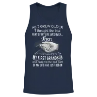 As I Grew Older I Thought the Best Part of My Life Unisex Tank Top - Navy – 2