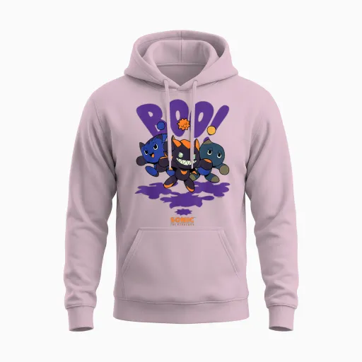 Sonic the Hedgehog - Chao Tales Halloween Boo Trio Unisex Hoodie - Light Pink
