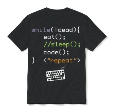 Computer Science Programmer Unisex T-Shirt - Black