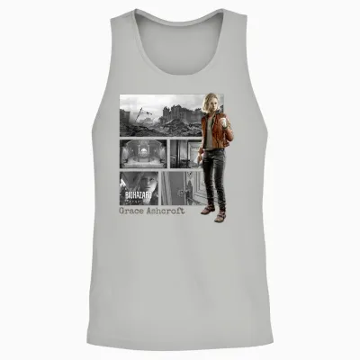 Resident Evil Requiem Grace Fp Unisex Tank Top - Ash