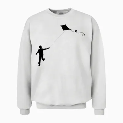 Kite Unisex Sweatshirt - White