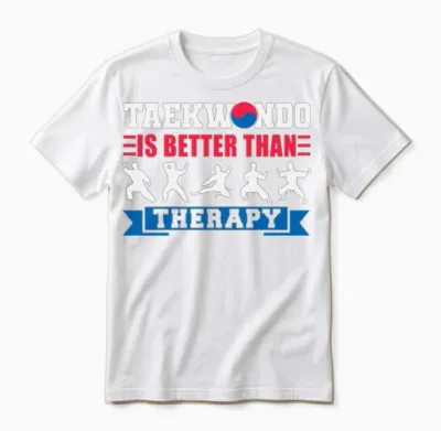 Tkd Korean Martial Arts Tae Kwon Unisex T-Shirt - White