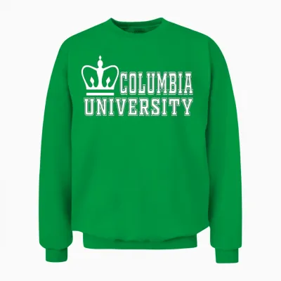 Columbia University Unisex Sweatshirt - Irish Green