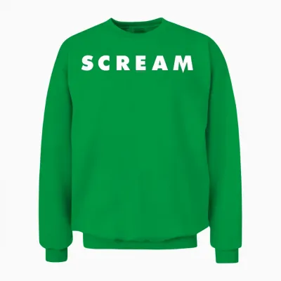 Scream - Logo Unisex Sweatshirt - Irish Green