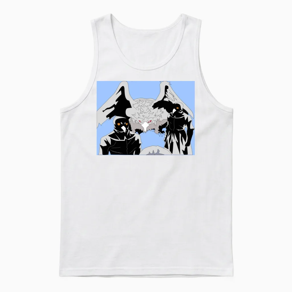 Anime Academy Animal Unisex Tank Top in White