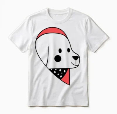 Boy Dog Couple,custom Dog Shirt,gift for Your Dog. Unisex T-Shirt - White