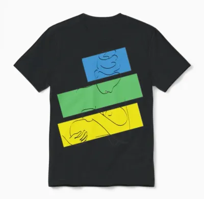 Mothers Love 2 Unisex T-Shirt - Black