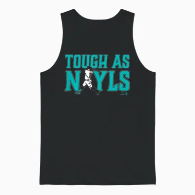 Josh Naylor - Tough as Nayls - Seattle Baseball Unisex Tank Top - Black