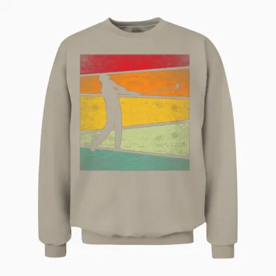 Golf Retro Unisex Sweatshirt - Sand