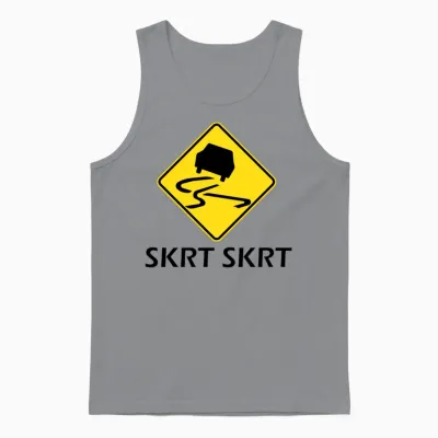 Skrt Skrt Classic Australian Road Unisex Tank Top - Sport Grey