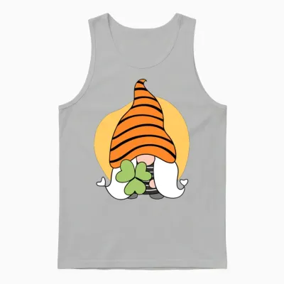 Mens Womens Funny St Patricks Day Unisex Tank Top - Ash