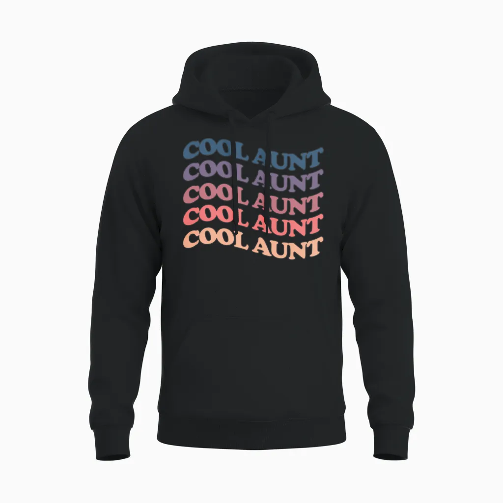 A Retro Rainbow for as and Aie Unisex Hoodie - Black
