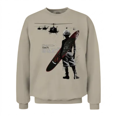 Charlie Dont Surf Unisex Sweatshirt - Sand