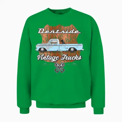 Dentside Wind Blue Unisex Sweatshirt - Irish Green
