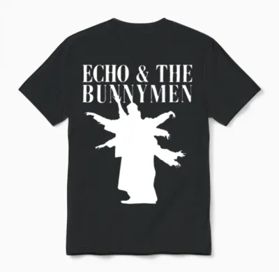 Echo and the Bunny Men Unisex T-Shirt - Black