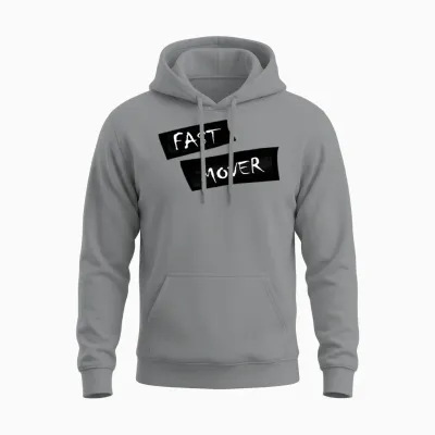 Fast Mover Unisex Hoodie - Sport Grey