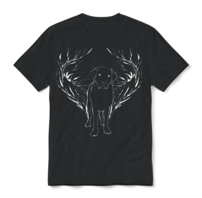 Labrador Retriever Dogs Dog Unisex T-Shirt - Black