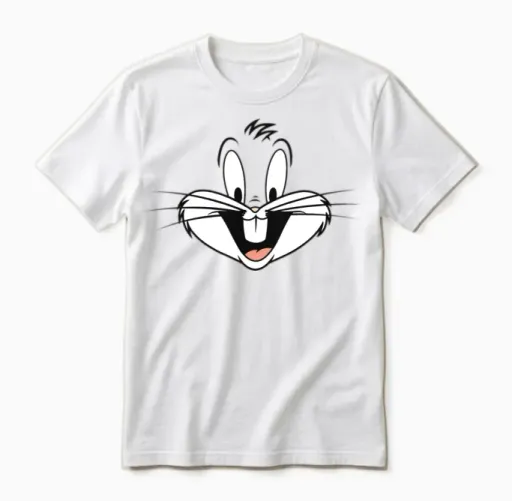 Looney Tunes Bugs Bunny Costume Unisex T-Shirt in White