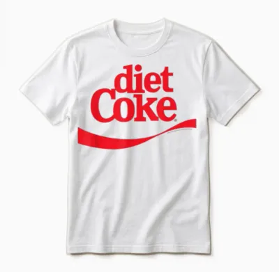 Coca-Cola - Diet Coke Unisex T-Shirt - White
