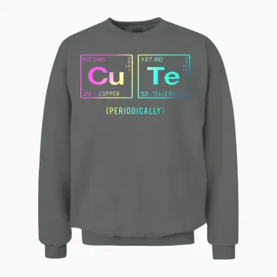 Funny Saying for Scientists & Geeks Unisex Sweatshirt - Graphite Heather
