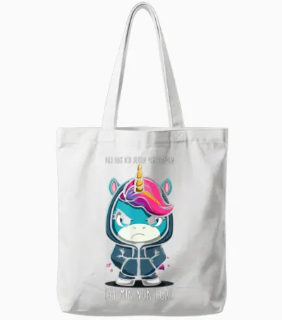 Ich Habe Das Schon Verstanden, Ist Mir Nur Egal! - Einhorn Tote Bags - White