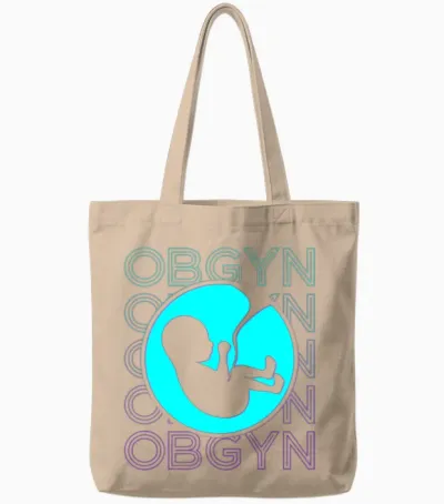 Obgyn Obstetrician Gynecologist Retro Tote Bags - Natural